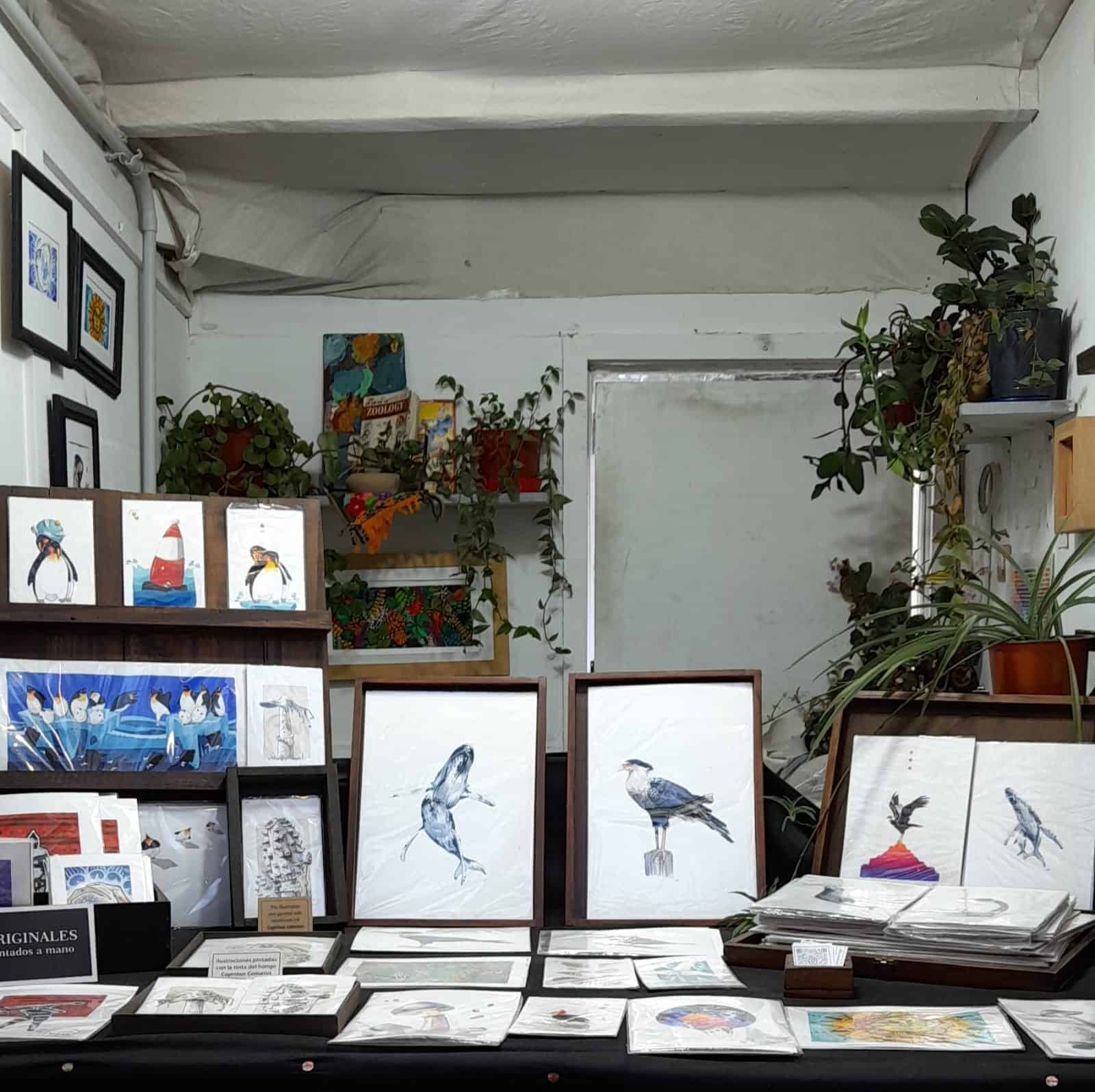 PASEO ARTESANAL ENRIQUETA GASTELUMENDI - Paseo Artesanal - Puesto 40 Nita Hidalgo Ilustraciones - Ushuaia City