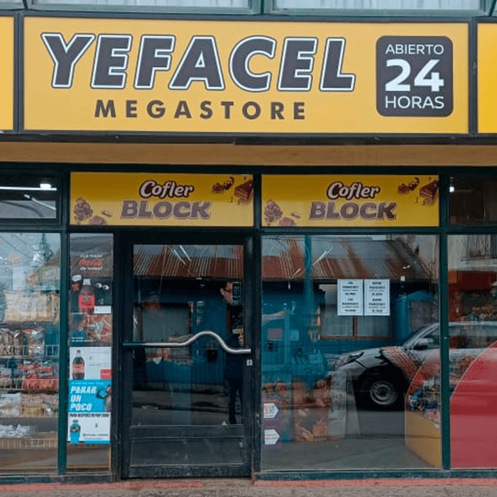 LOGO YEFACEL MEGA STORE